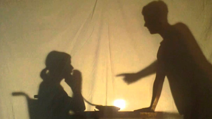 Riitatilanne. Kuvituskuva.